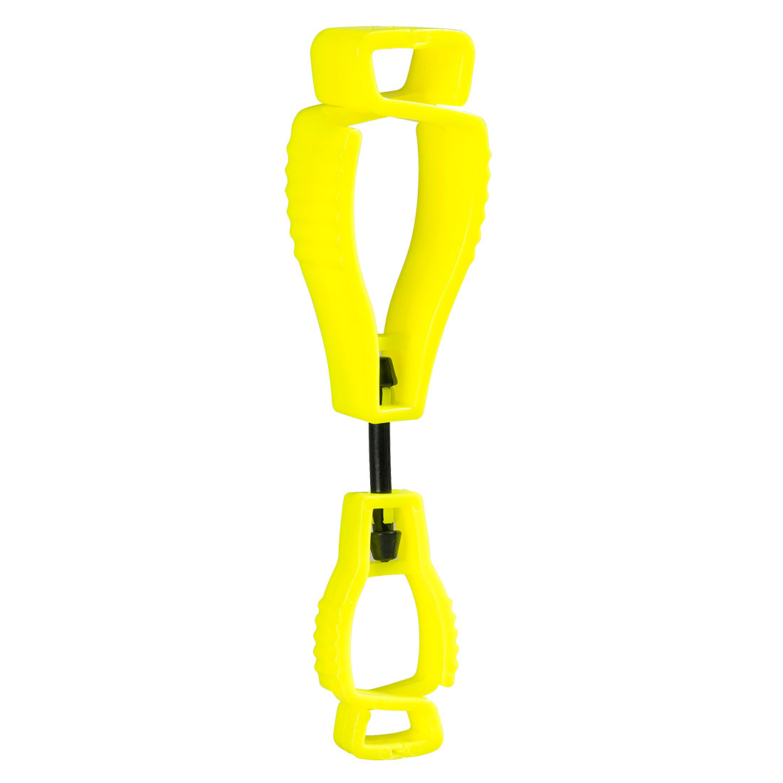 A002 Metal Free Glove Clip (Pk40) Yellow