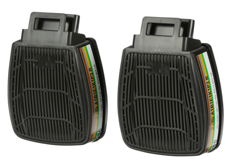 3M D8094 Secure Click Abek1P3 R Filter Dual Flow Black