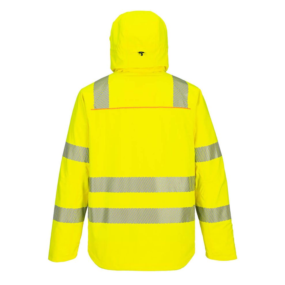 Portwest - DX462 Yellow DX4 Hi-Vis Rain Jacket