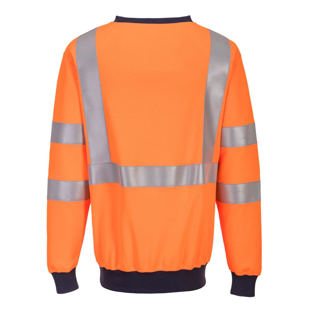 Portwest - FR703 Orange Flame Resistant RIS Sweatshirt