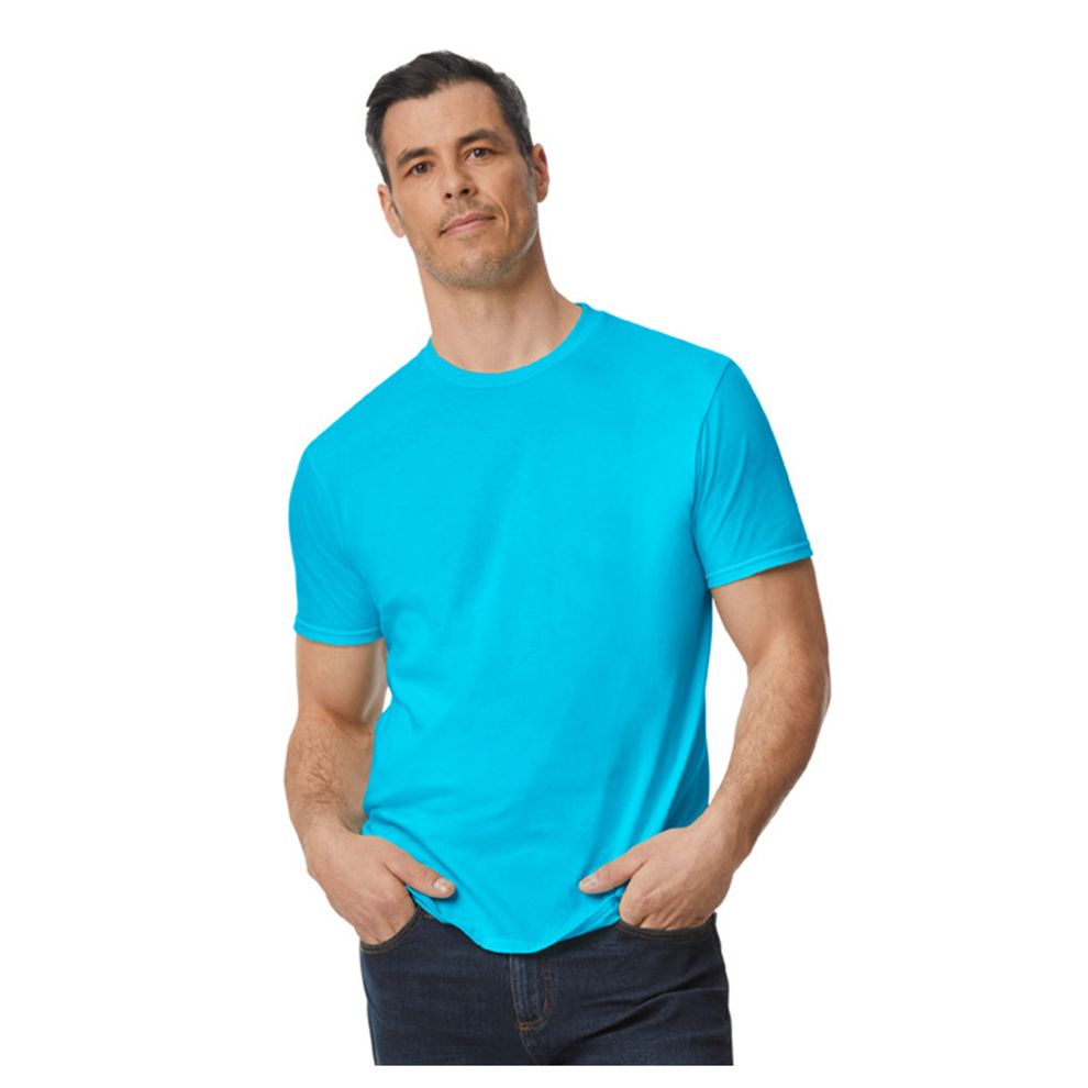 Gildan - Caribbean Blue Softstyle EZ Adult T-shirt