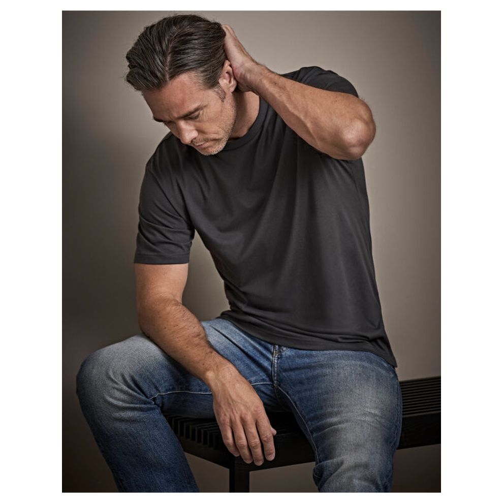 TEE JAYS - Navy Men’s Basic Tee