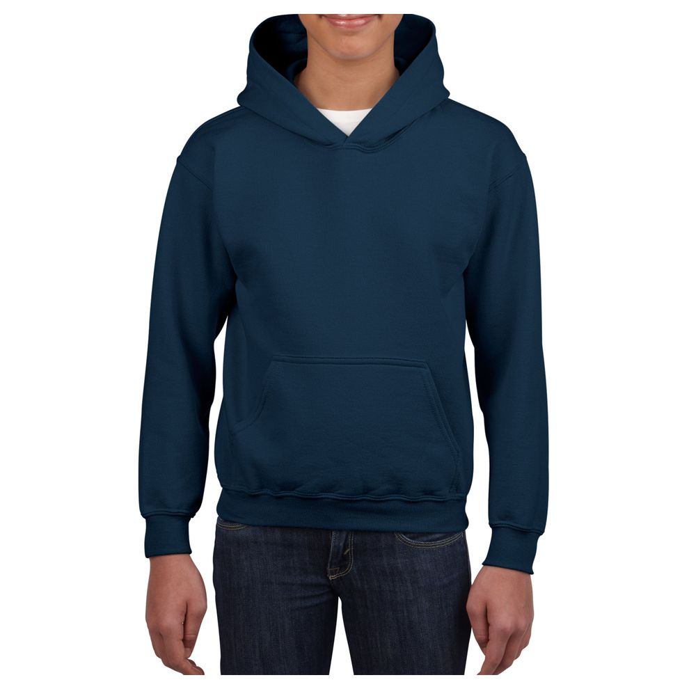 Gildan - Navy Blue Heavy Blend™ Youth Hooded Sweatshirt