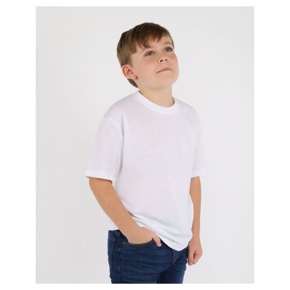 Xpres - White Kid’s Short Sleeve Subli Plus® T-Shirt