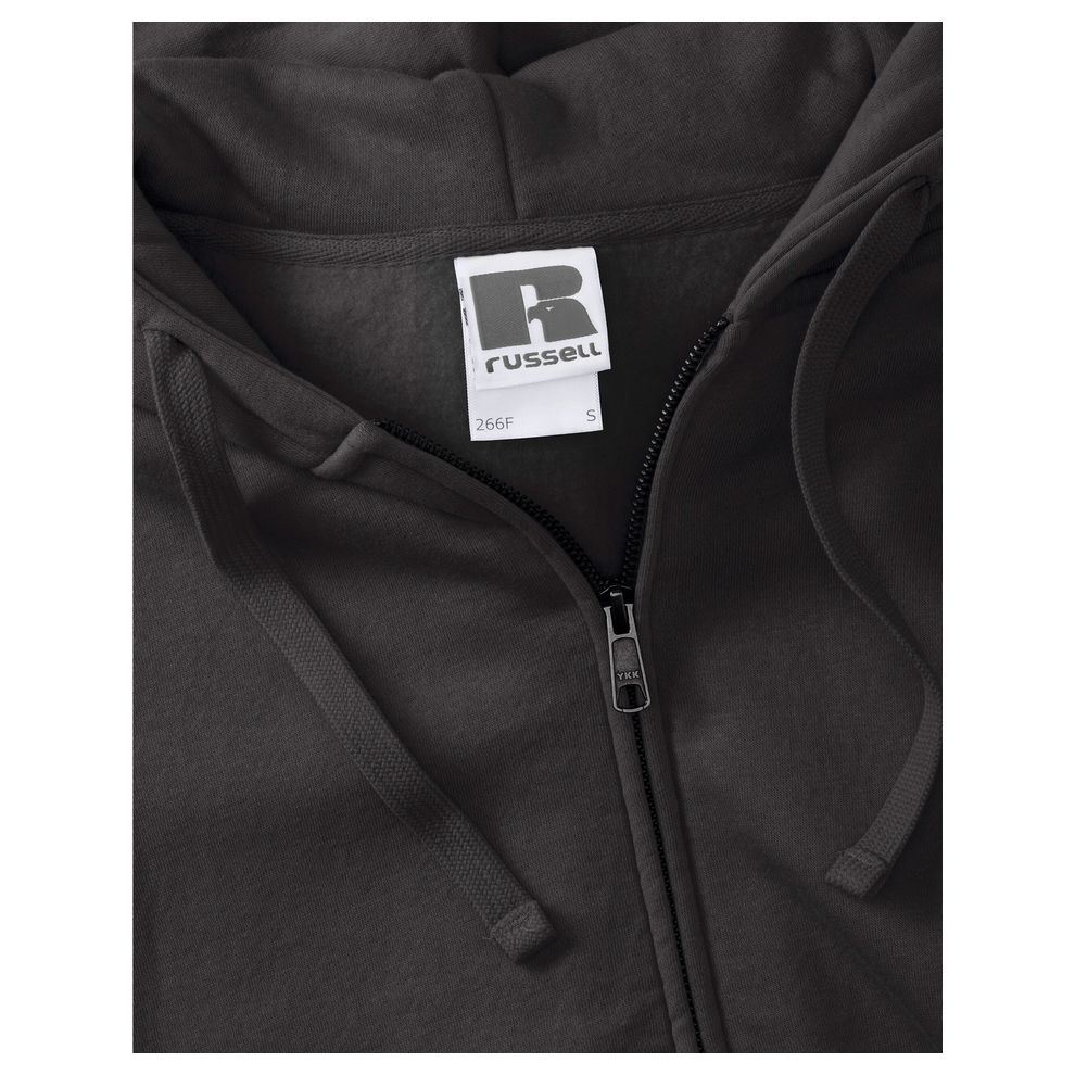 Russell - Black Ladies’ Authentic Zipped Hood Jacket