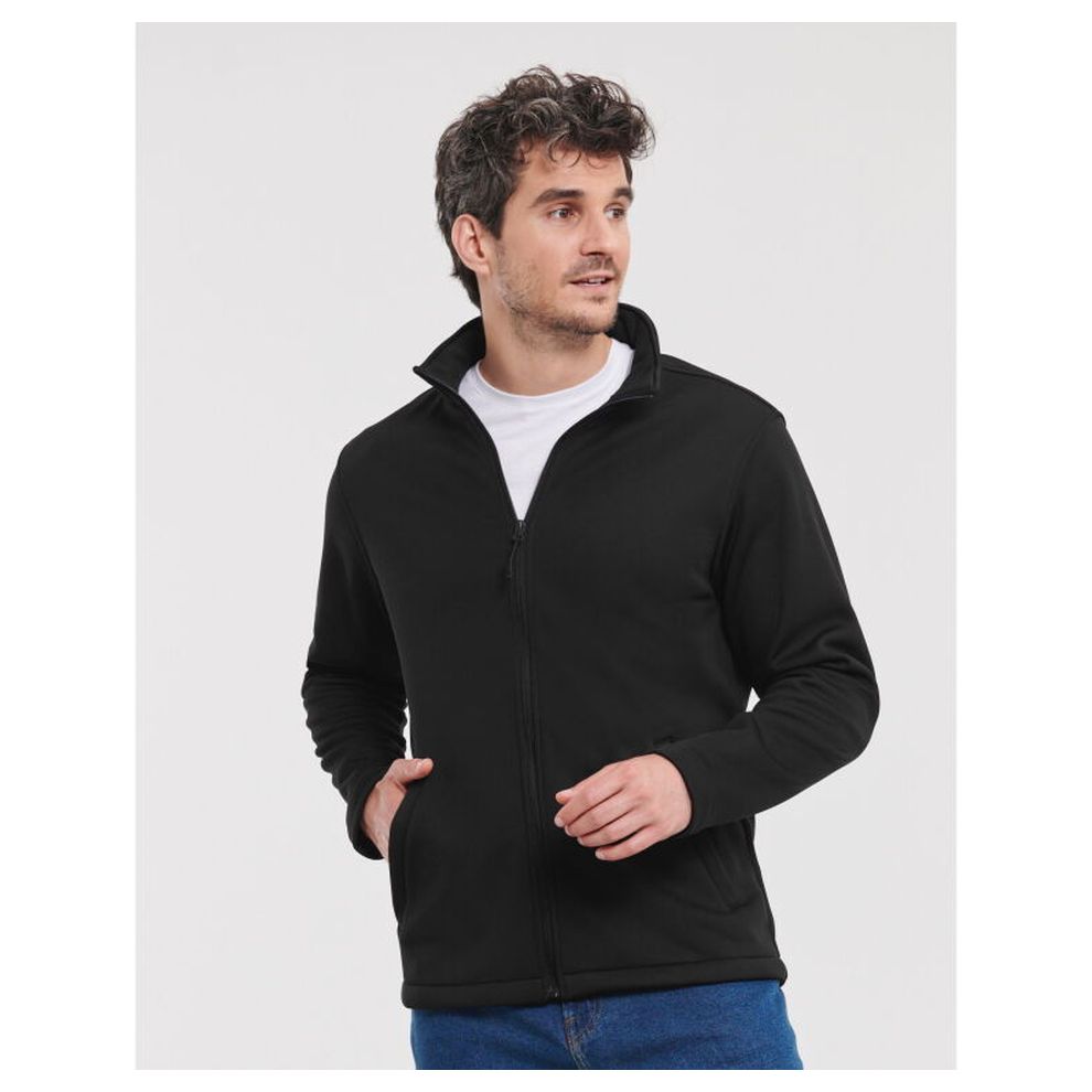 Russell - Black Men’s Smart Softshell Jacket
