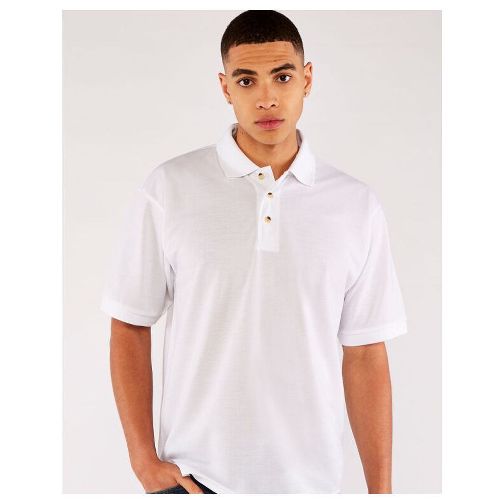 Xpres - White Men’s Subli Polo Shirt