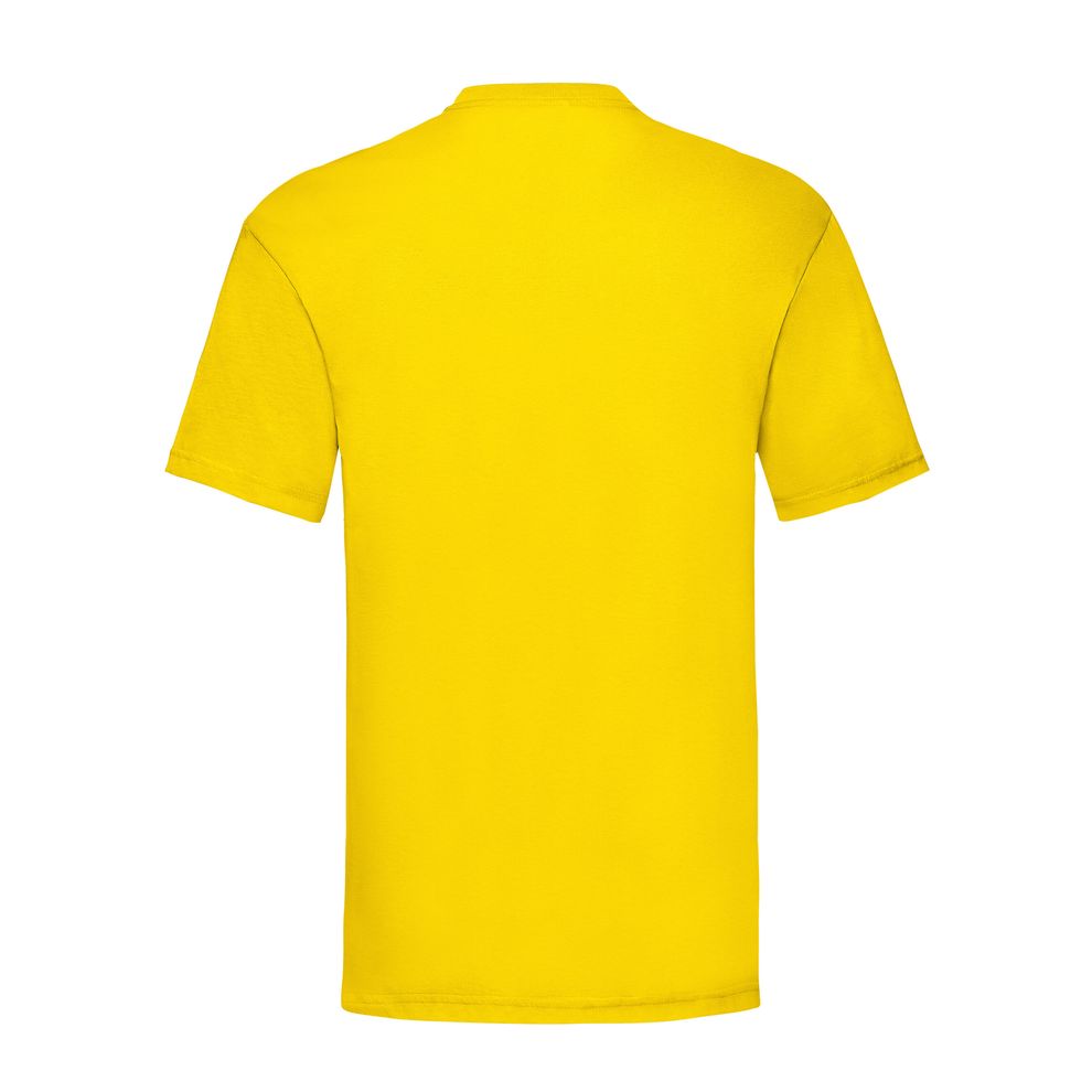 Fruit Of The Loom - Yellow Men’s Valueweight T-Shirt