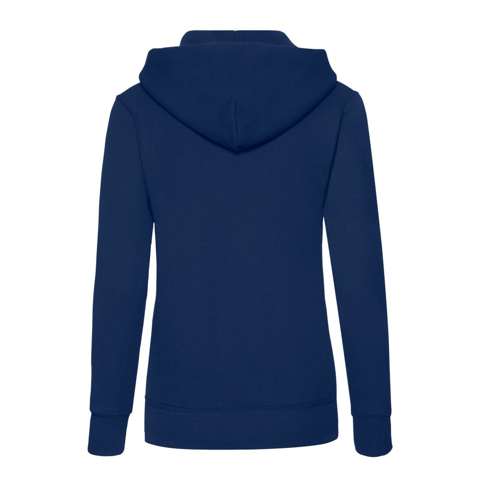 Fruit Of The Loom - Navy Blue Ladies’ Classic Hooded Sweat