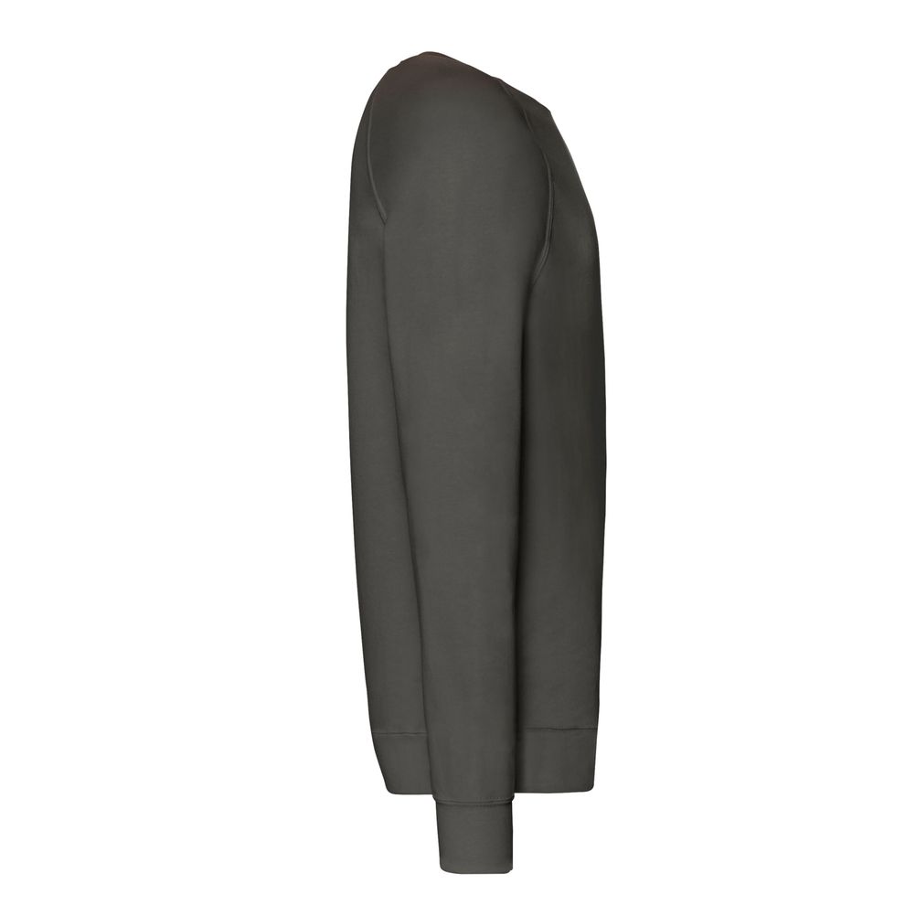 Fruit Of The Loom - Light Graphite Men’s Lightweight Raglan Sweat