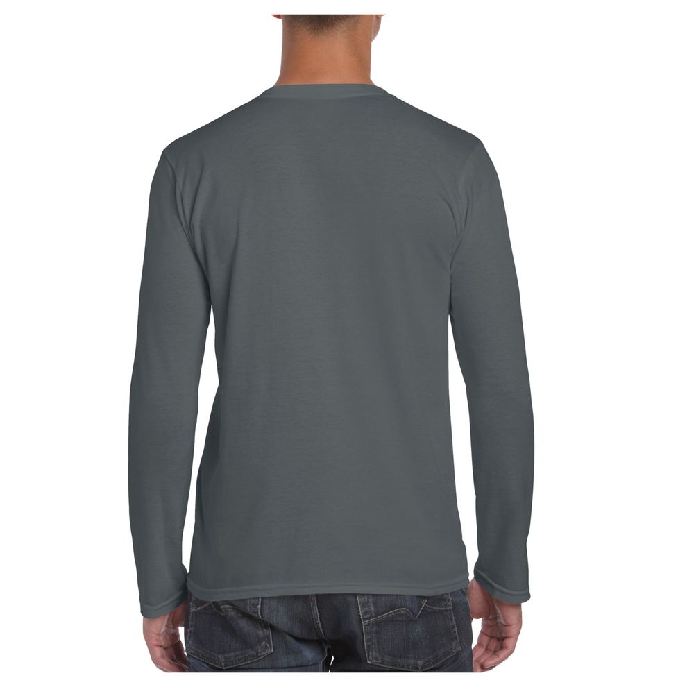 Gildan - Charcoal Softstyle® Adult Long Sleeve T-Shirt