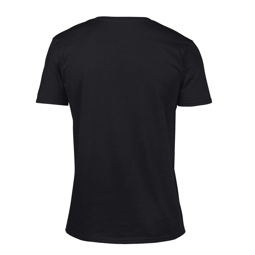 Gildan - Black Softstyle® Adult V-Neck T-Shirt
