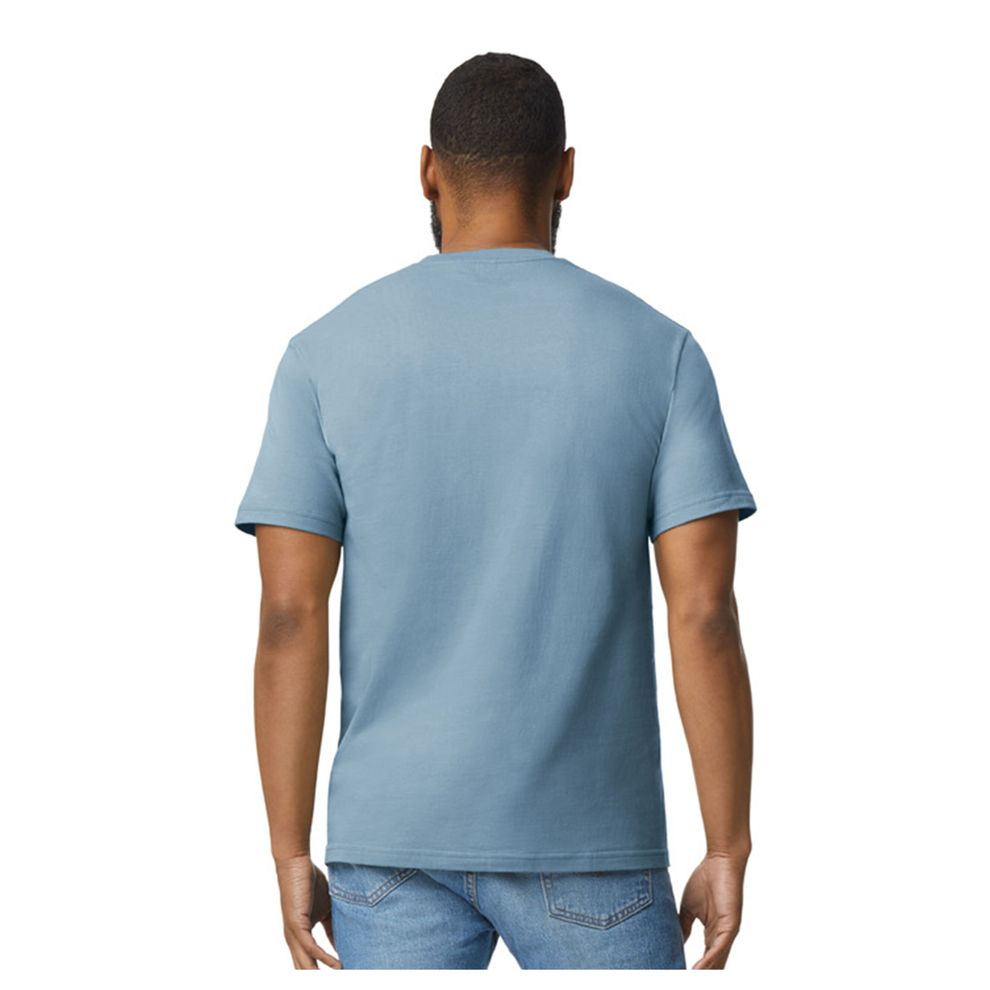 Gildan - Stone Blue Softstyle Midweight Adult T-Shirt