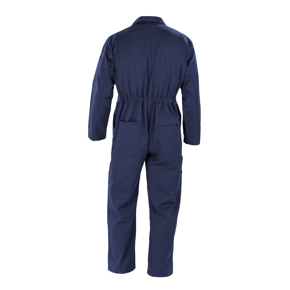 Result Genuine Recycled - Navy Action Overall with zip front