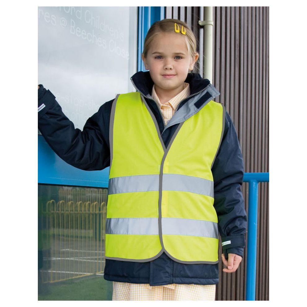 Result Safeguard - Hi Vis Orange Junior Safety Vest