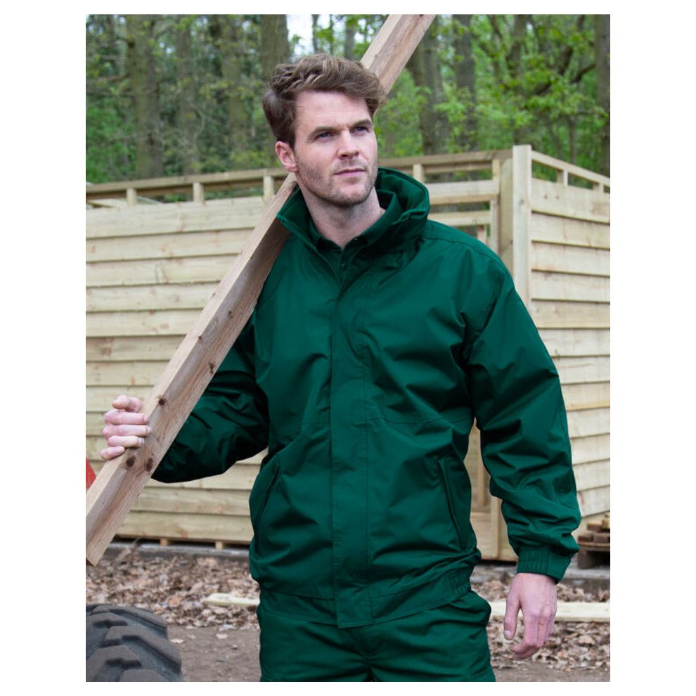 Result Core - Bottle Green Men’s Channel Jacket