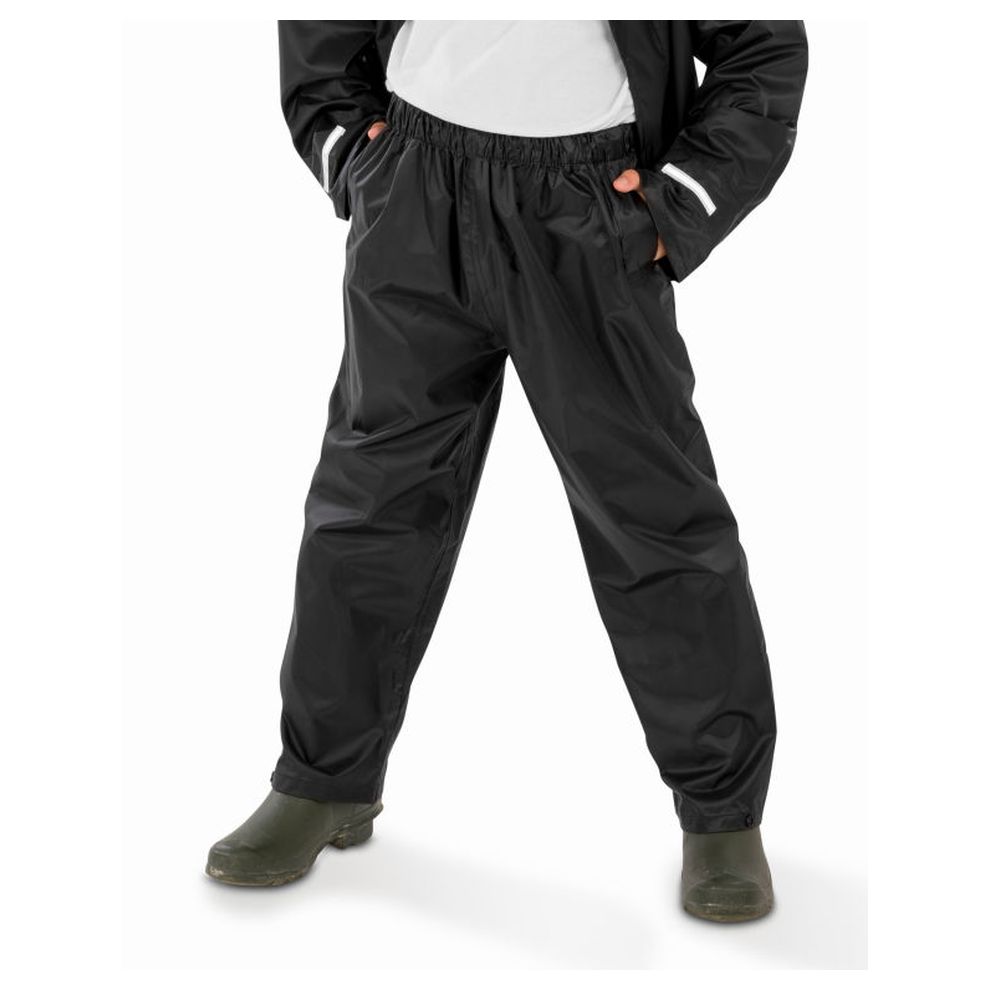 Result Core - Navy Junior Rain Trousers