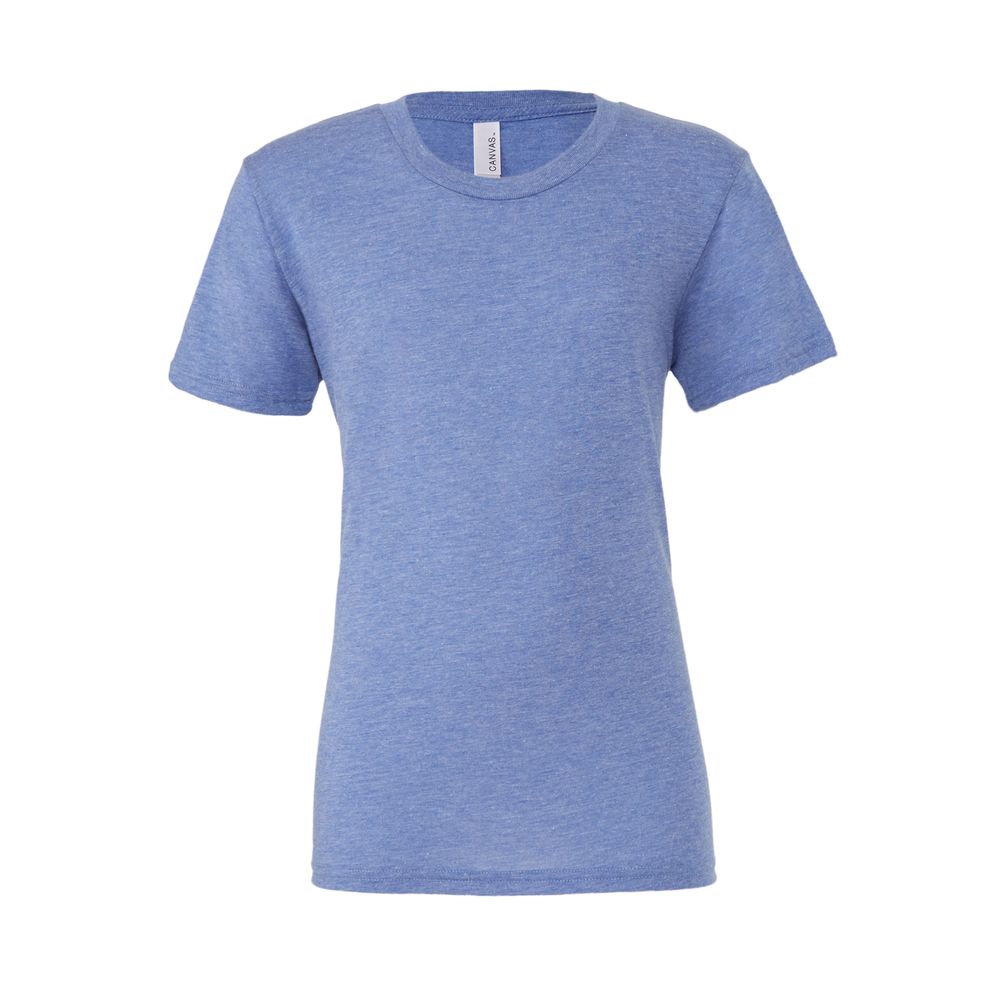 Bella - Blue Triblend Canvas Unisex Triblend Short Sleeve Tee