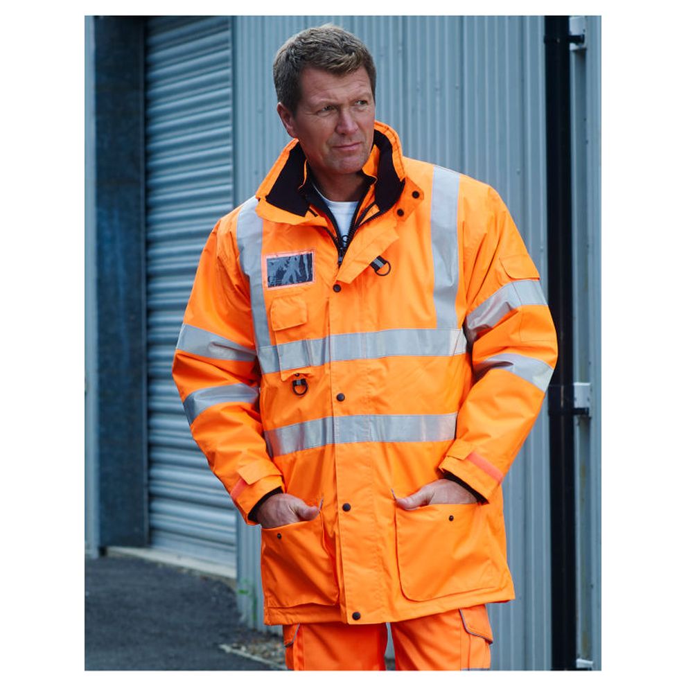 Yoko - Hi Vis Yellow Hi-Vis Multi-Function 7-in-1 Jacket