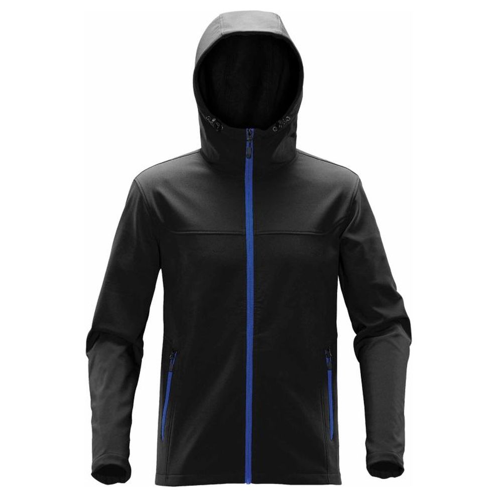 Stormtech - Black/Dolphin Men’s Orbiter Softshell Hoody