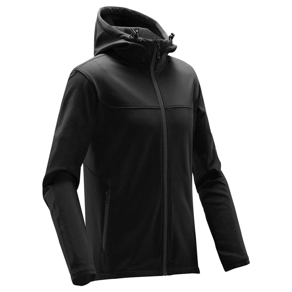 Stormtech - Black/Dolphin Men’s Orbiter Softshell Hoody