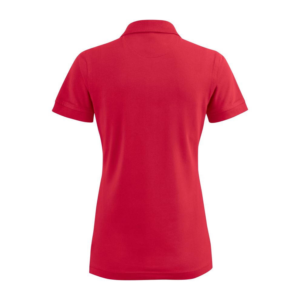 Printer Essentials - Red Ladies Surf Stretch Polo