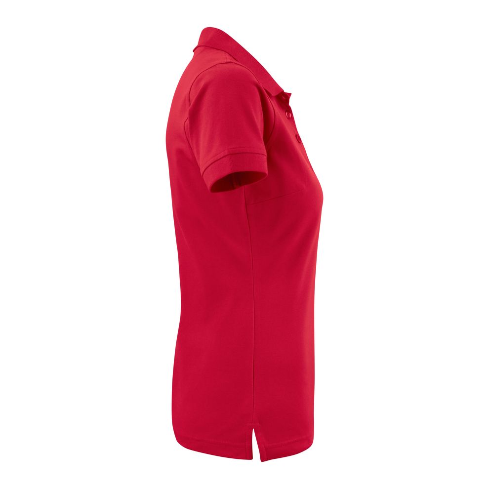 Printer Essentials - Red Ladies Surf Stretch Polo