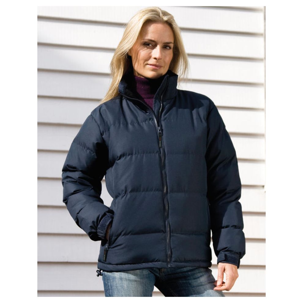 Result Urban Outdoor Wear - Black Ladies’ Holkham Down Feel Jacket