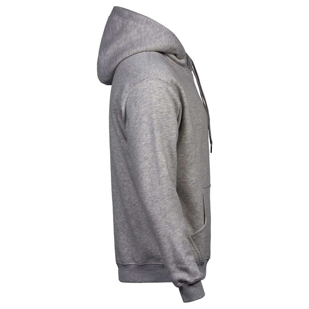 TEE JAYS - Heather Grey Men’s Hooded Sweatshirt