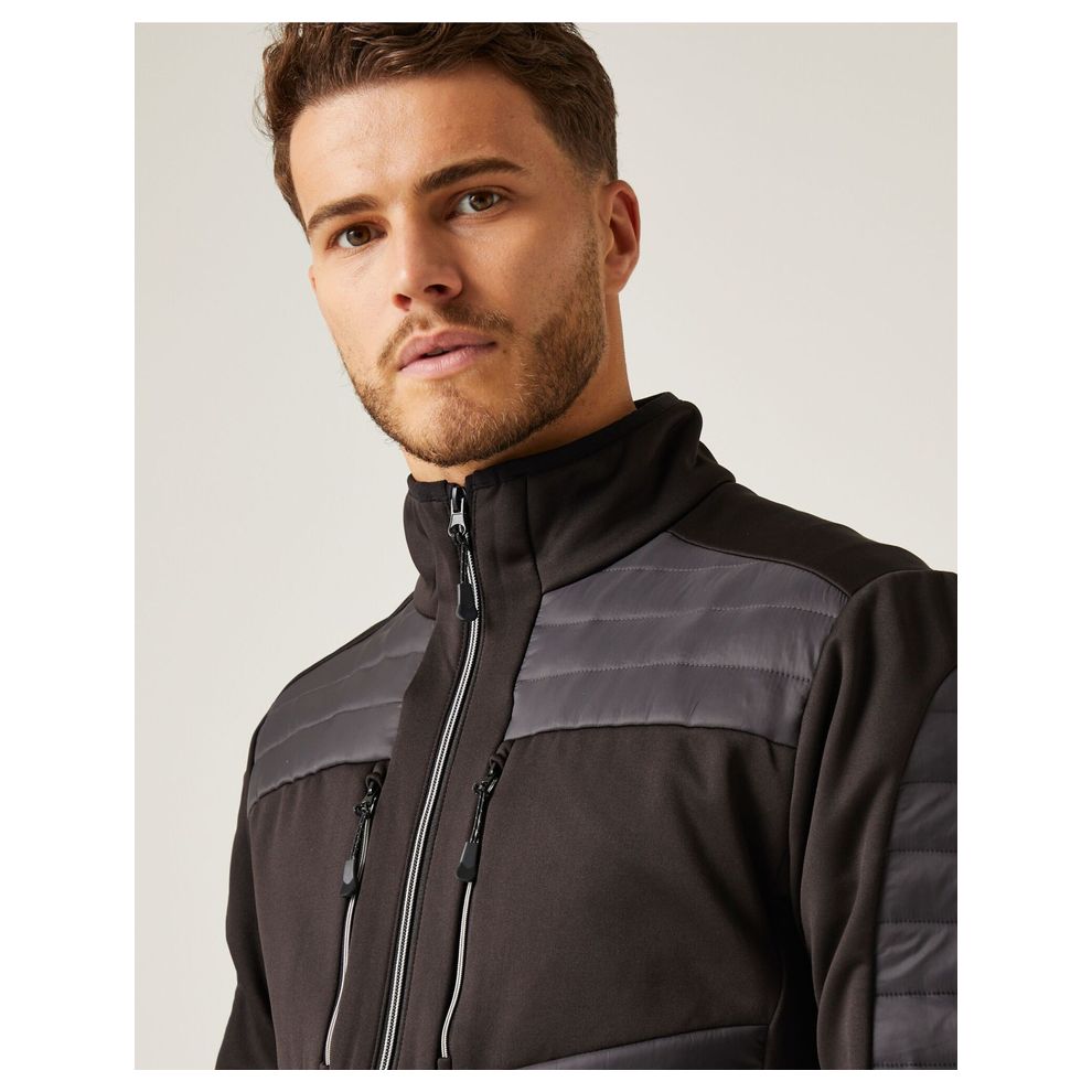 Regatta Professional - Ash/Black E-Volve Thermal Hybrid Jacket