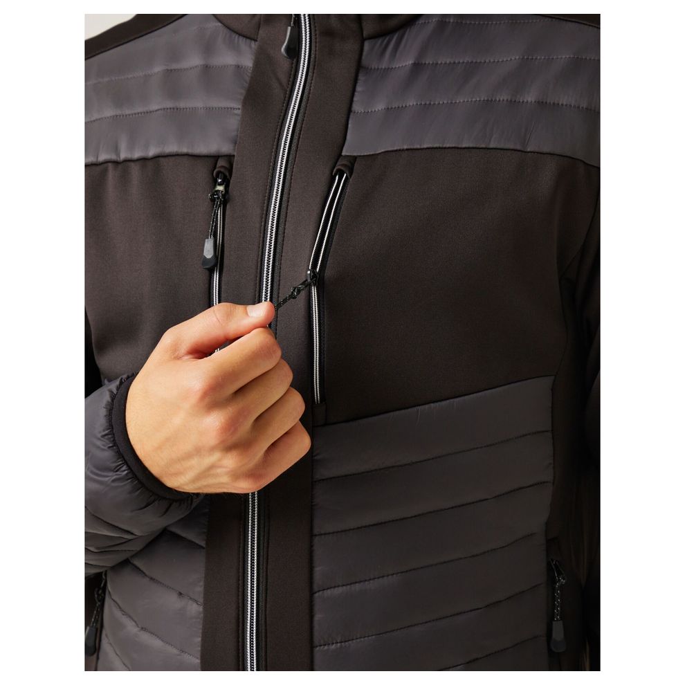 Regatta Professional - Ash/Black E-Volve Thermal Hybrid Jacket