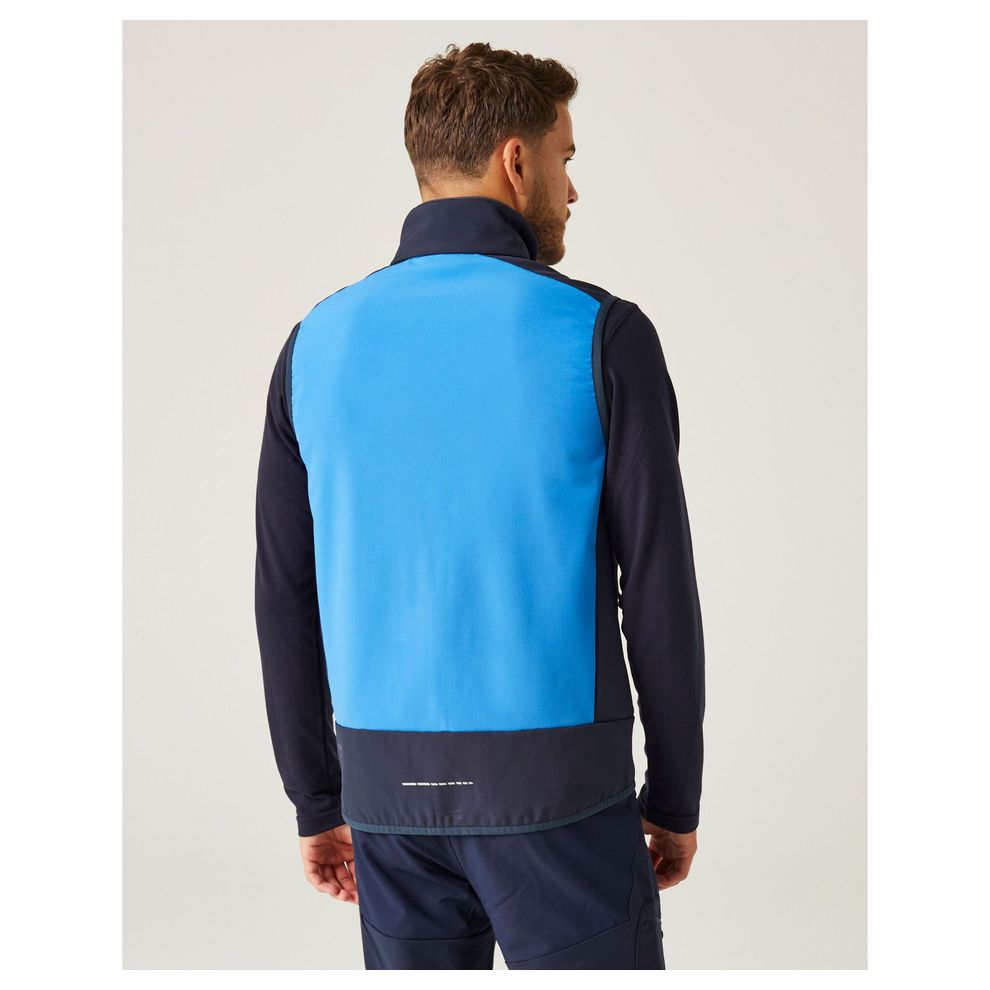Regatta Professional - Strong Blue/Navy E-Volve Unisex Two Layer SoftShell BodyWarmer
