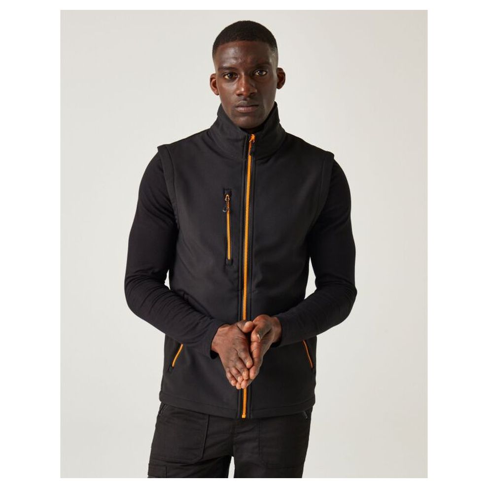 Regatta Professional - Navy/Seal Navigate Two Layer Soft Shell Bodywarmer