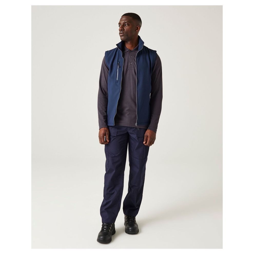 Regatta Professional - Navy/Seal Navigate Two Layer Soft Shell Bodywarmer