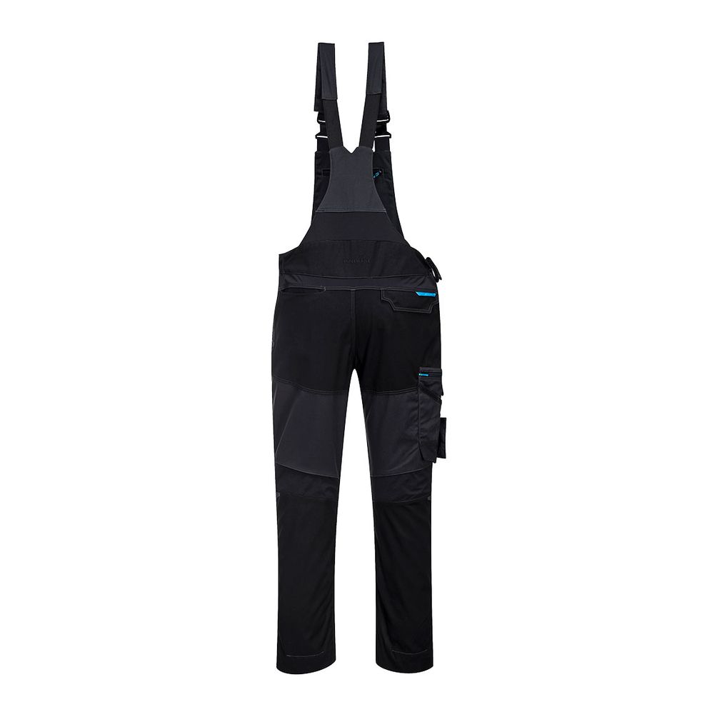 Portwest - T704 Metal Grey WX3 Bib and Brace