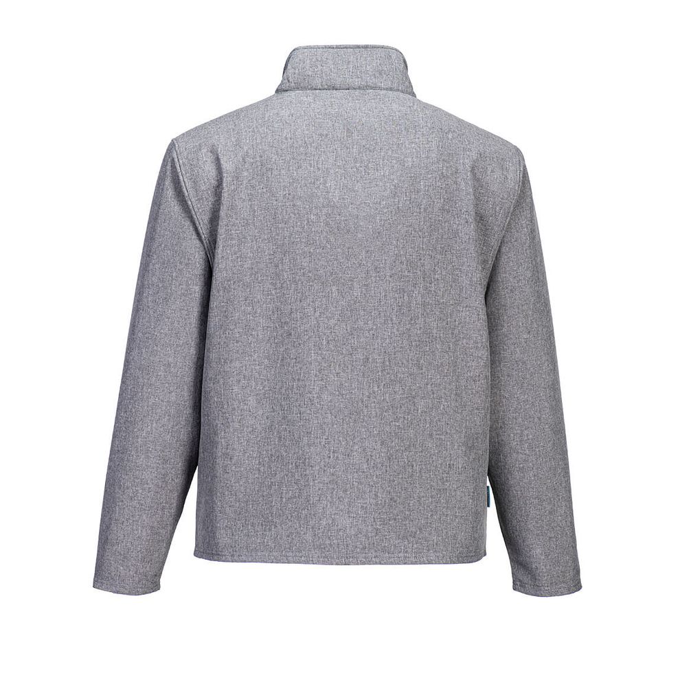 Portwest - TK20 Grey Marl Print and Promo Softshell Jacket (2L)
