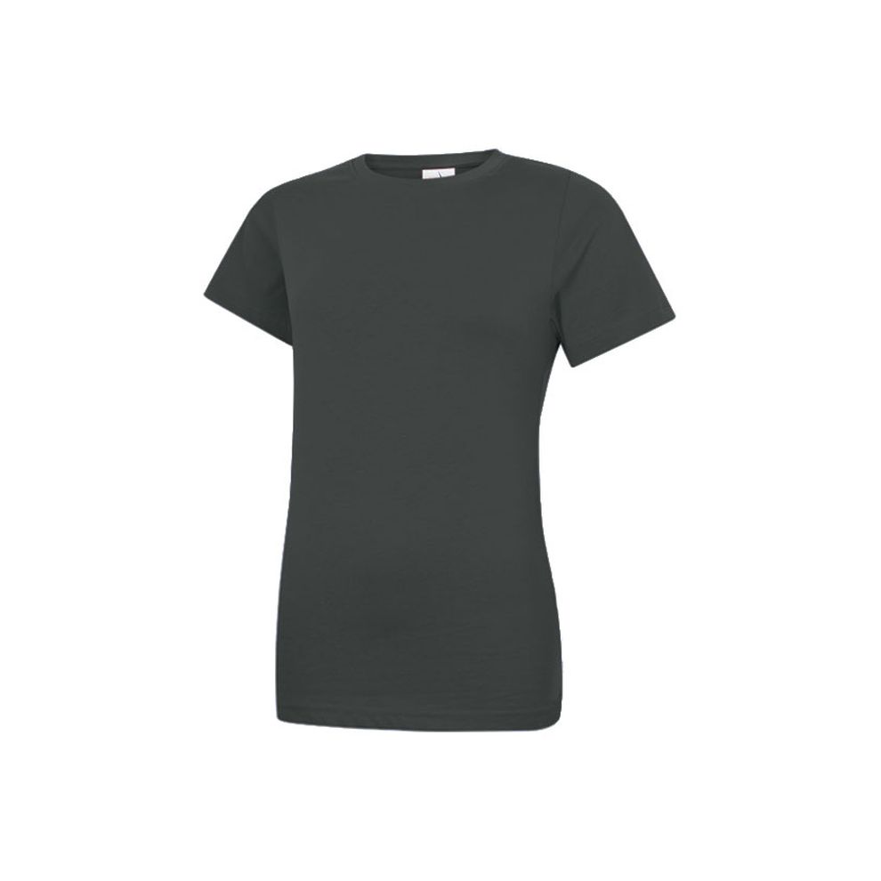 Uneek Clothing - UC318 Charcoal Ladies Classic T-Shirt